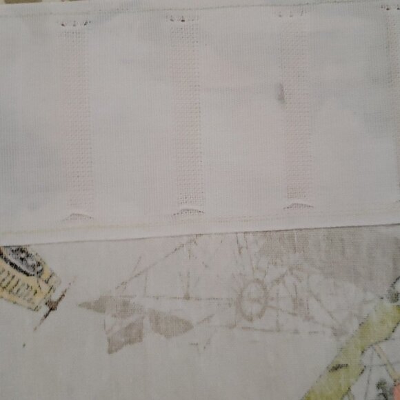 VINTAGE Set of 2 Drapery Panels House 'N Home Fabrics & Draperies Wright  Br - Picture 4 of 4